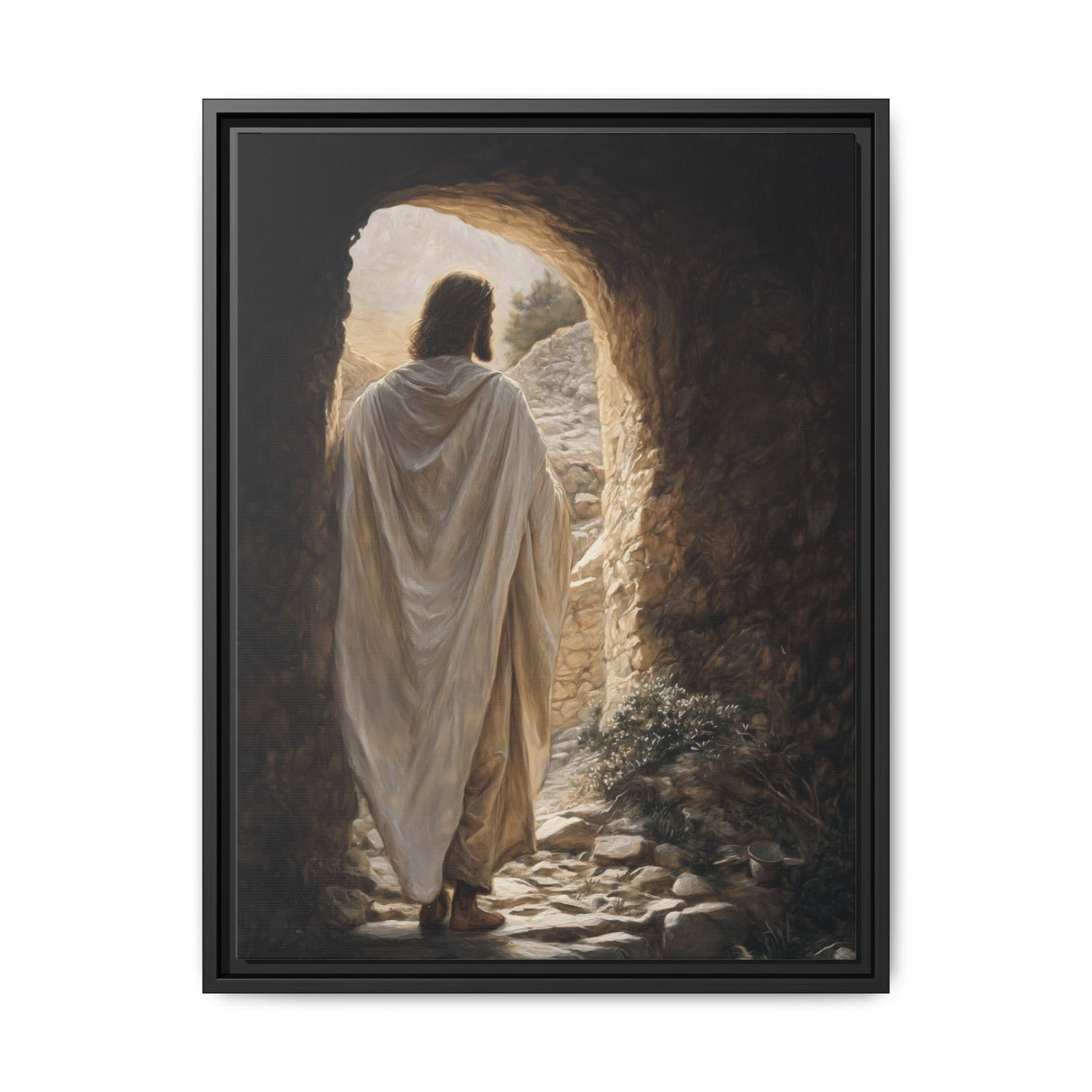 The Empty Tomb (Framed Canvas) - Victory Over Death