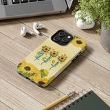 Faith, Hope, Love Sunflower Phone Case