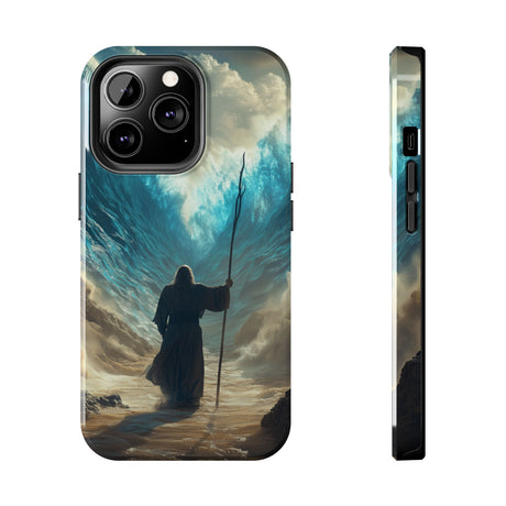 Moses Parting the Red Sea Phone Case - Deliverance Through Faith