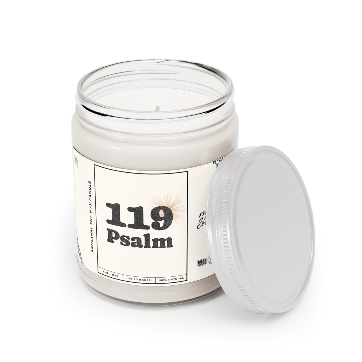 Psalm 119 Artisanal Candle