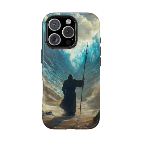 Moses Parting the Red Sea Phone Case - Deliverance Through Faith