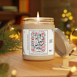 Fear Not For I Am With You Artisanal Candle