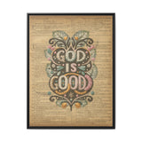 Timeless Wisdom - Proverbs & Psalms Framed Canvas