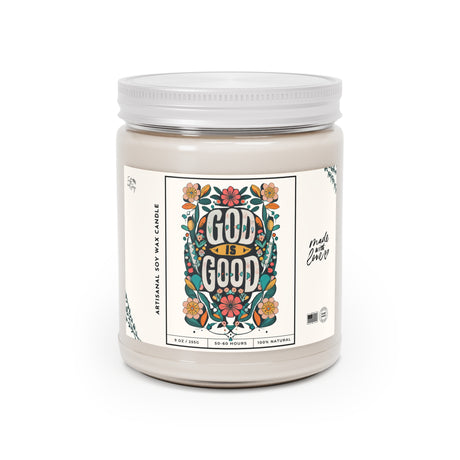 God is Good Artisanal Soy Wax Candle