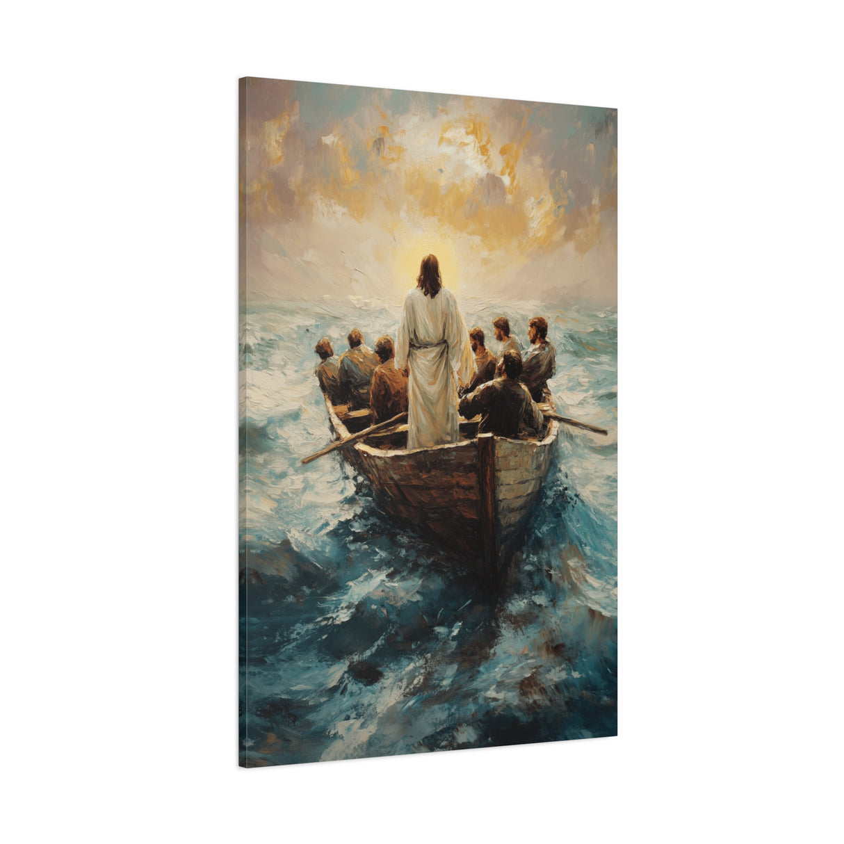 Guided by Faith Canvas - Jesus Calms the Storm