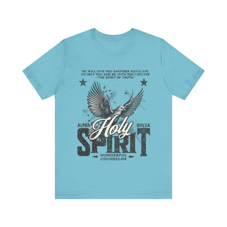 Holy Spirit Dove and Stars Graphic T-Shirt