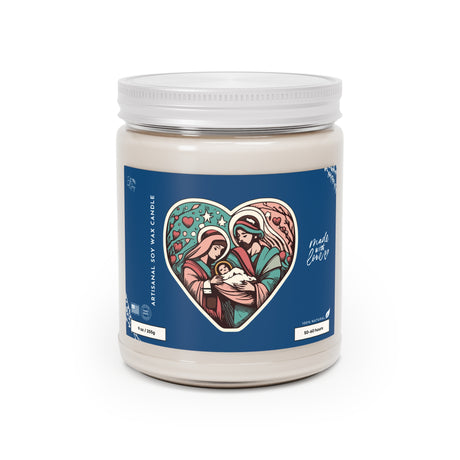 Nativity Scene Artisanal Candle