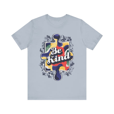 Be Kind Puzzle Piece Graphic T-Shirt