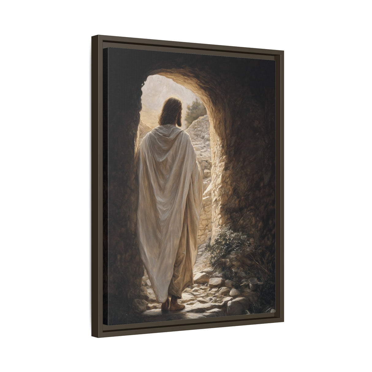 The Empty Tomb (Framed Canvas) - Victory Over Death