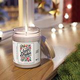 I Will Not Be Shaken Floral Design Artisanal Candle