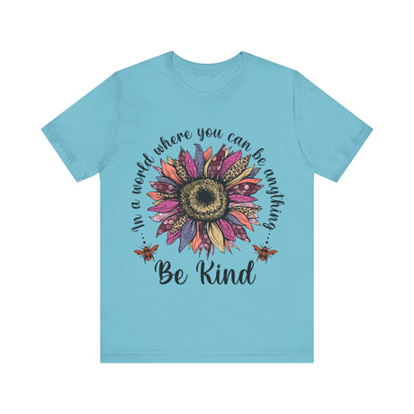 Be Kind Sunflower Motivational T-Shirt