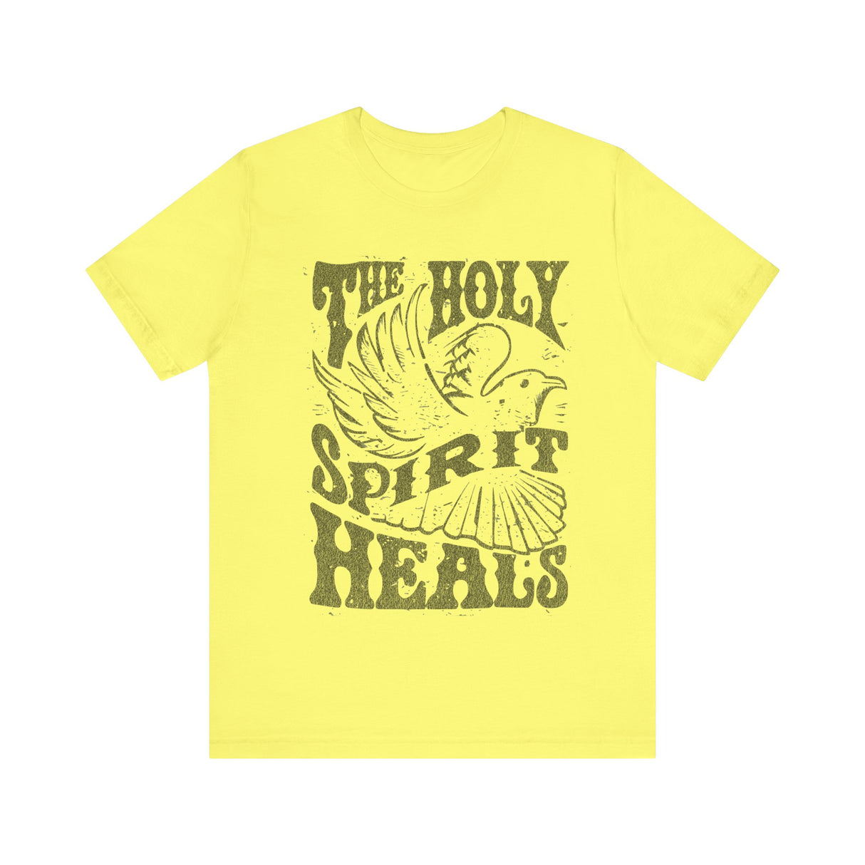 The Holy Spirit Heals Dove Design T-Shirt