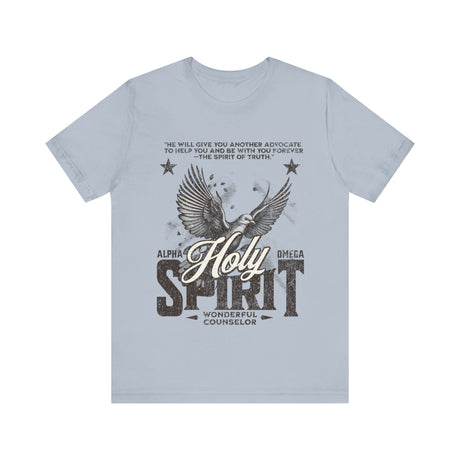 Holy Spirit Dove and Stars Graphic T-Shirt