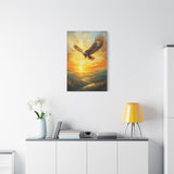 Rise on Wings Like Eagles Canvas - Strength Renewed