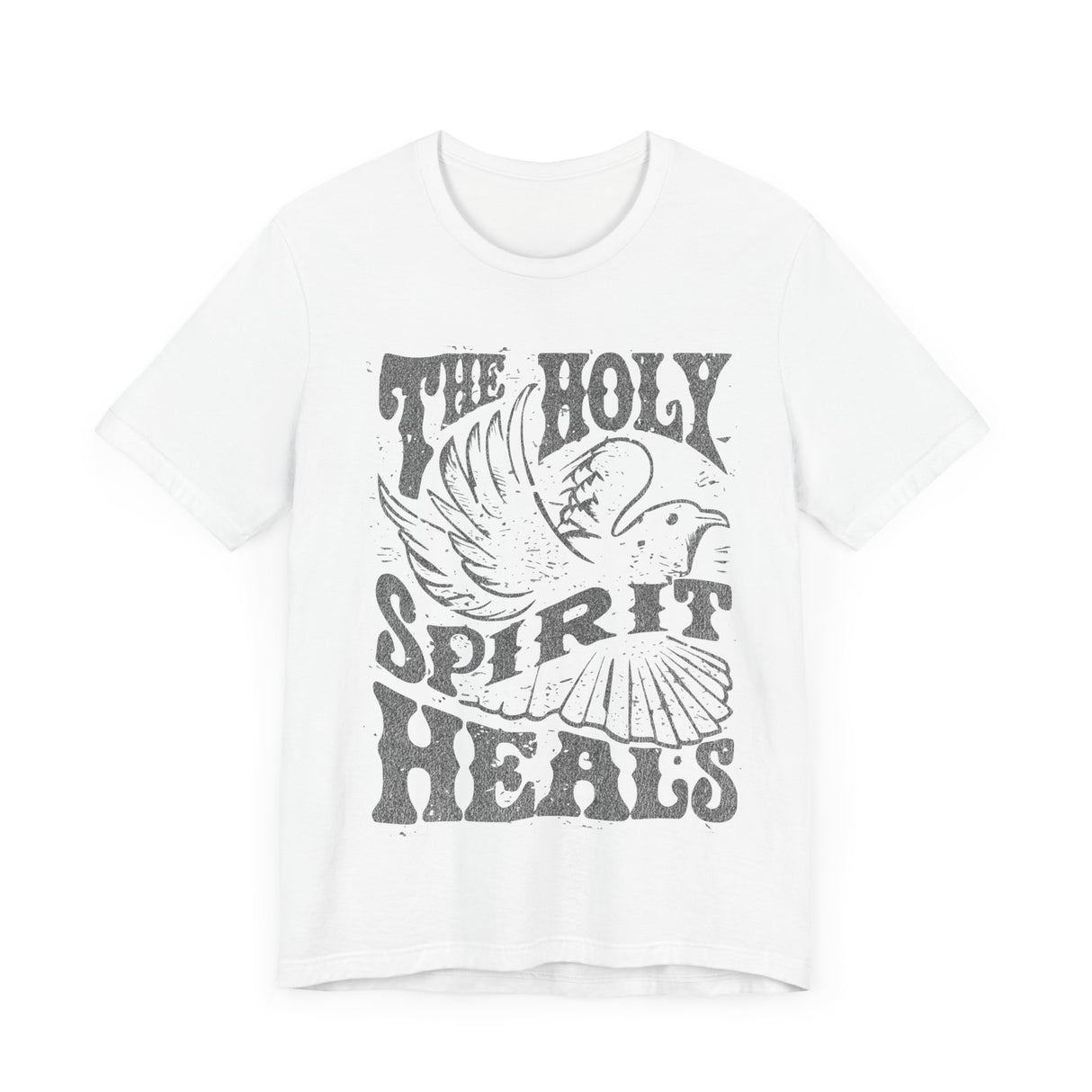 The Holy Spirit Heals Dove Design T-Shirt