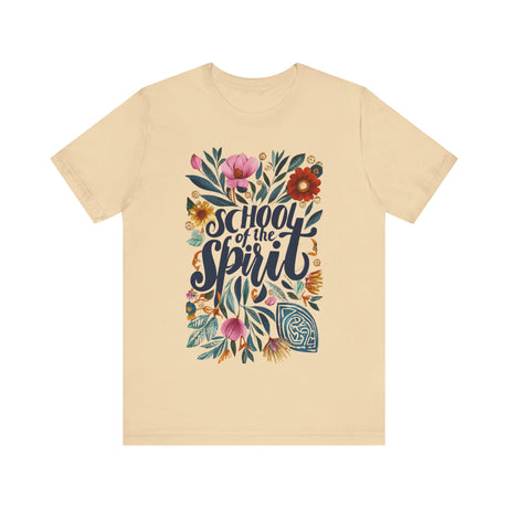 School of the Spirit Floral Design T-Shirt