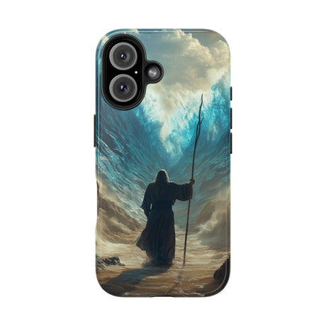 Moses Parting the Red Sea Phone Case - Deliverance Through Faith