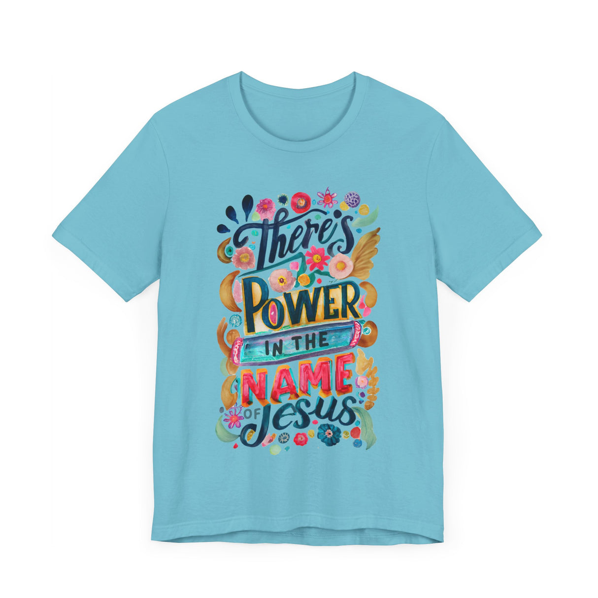 There’s Power in the Name of Jesus Graphic T-Shirt