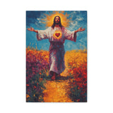 Sacred Heart of Jesus Canvas - Love That Redeems