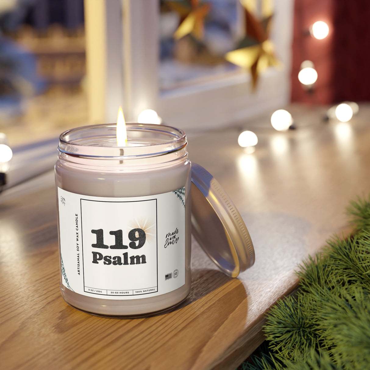 Psalm 119 Artisanal Candle