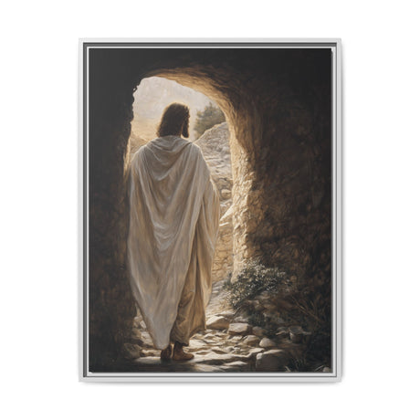 The Empty Tomb (Framed Canvas) - Victory Over Death