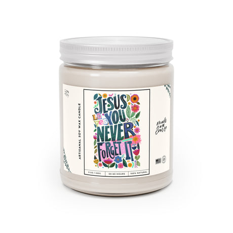 Jesus Loves You Never Forget It Artisanal Candle