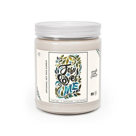 Jesus Loves Me Artisanal Candle