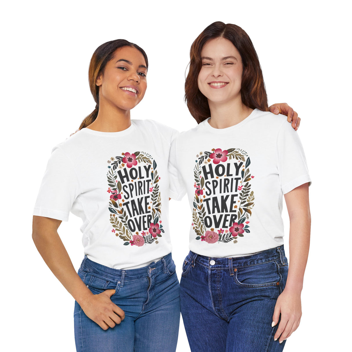 Floral Holy Spirit Take Over T-Shirt