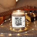 Trust God's Timing Jar Artisanal Candle