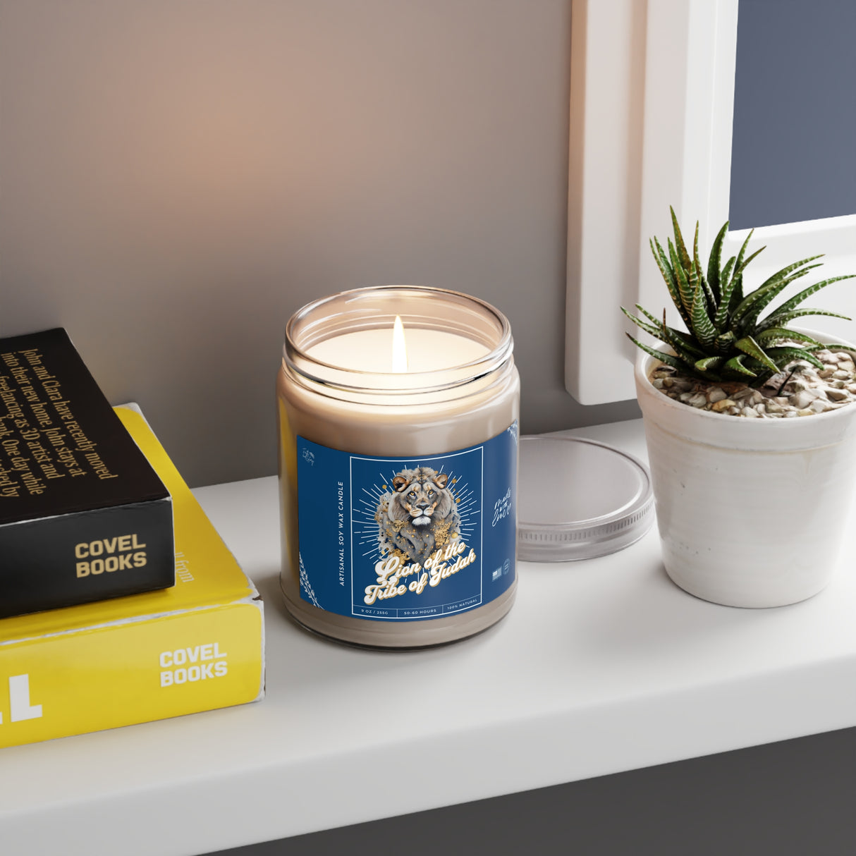 Lion of the Tribe of Judah Artisanal Soy Wax Candle