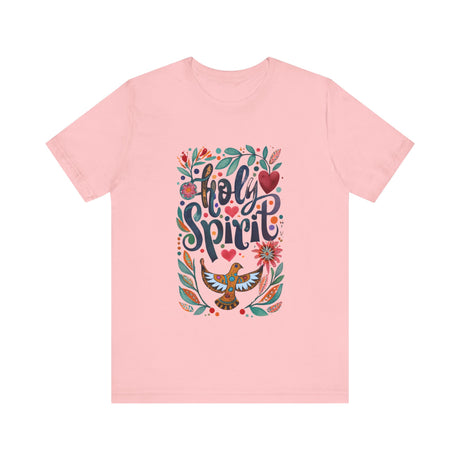 Floral Holy Spirit Design T-Shirt