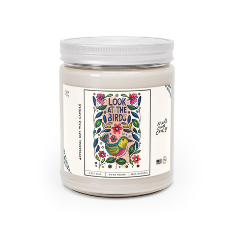 Look at the Birds Artisanal Soy Wax Candle