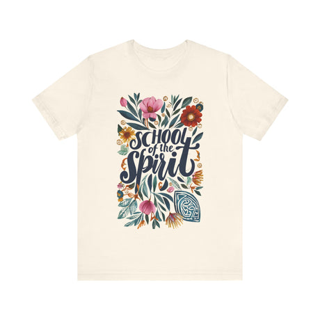 School of the Spirit Floral Design T-Shirt