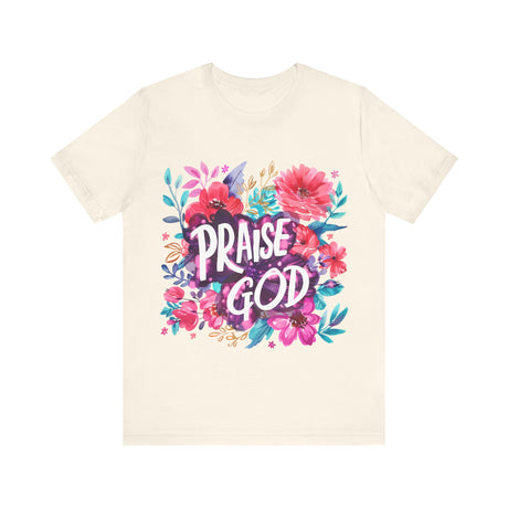 Floral Praise God Graphic T-Shirt