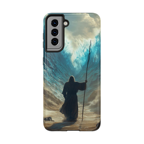 Moses Parting the Red Sea Phone Case - Deliverance Through Faith