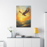 Rise on Wings Like Eagles Canvas - Strength Renewed