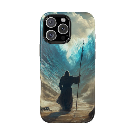 Moses Parting the Red Sea Phone Case - Deliverance Through Faith