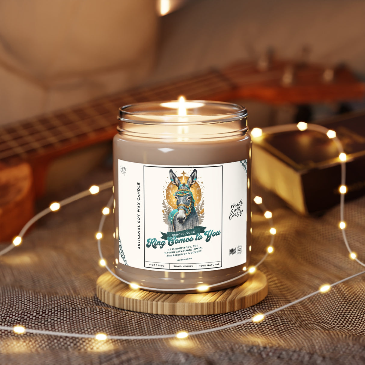Donkey and Crown Artisanal Candle