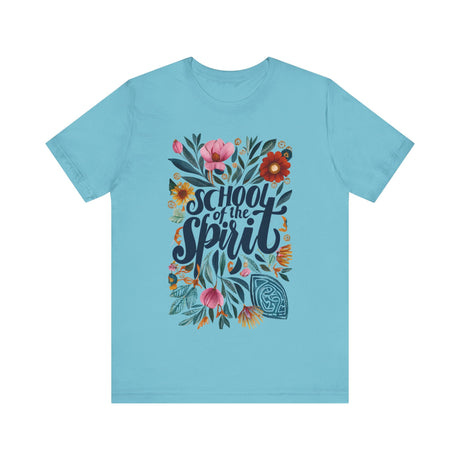 School of the Spirit Floral Design T-Shirt