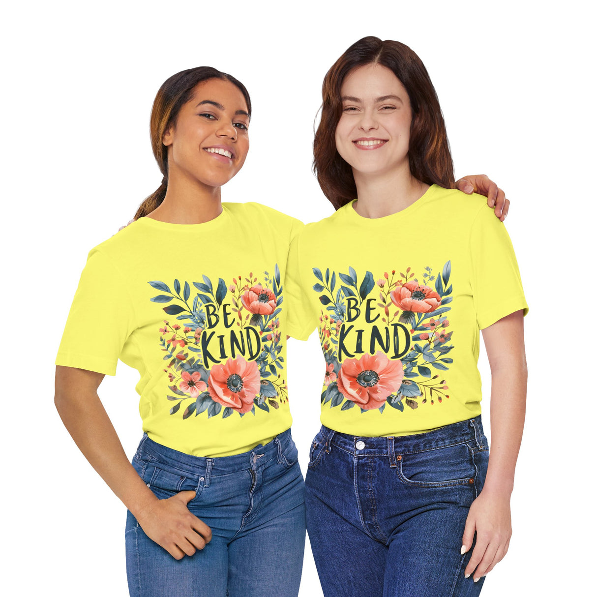 Be Kind Floral Graphic T-Shirt