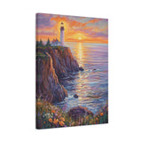 Lighthouse by the Sea Canvas - You Are the Light of the World