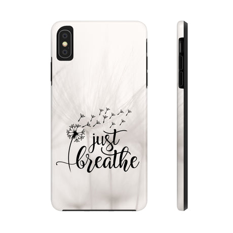 Just Breathe Phone Case - A Gentle Reminder to Pause