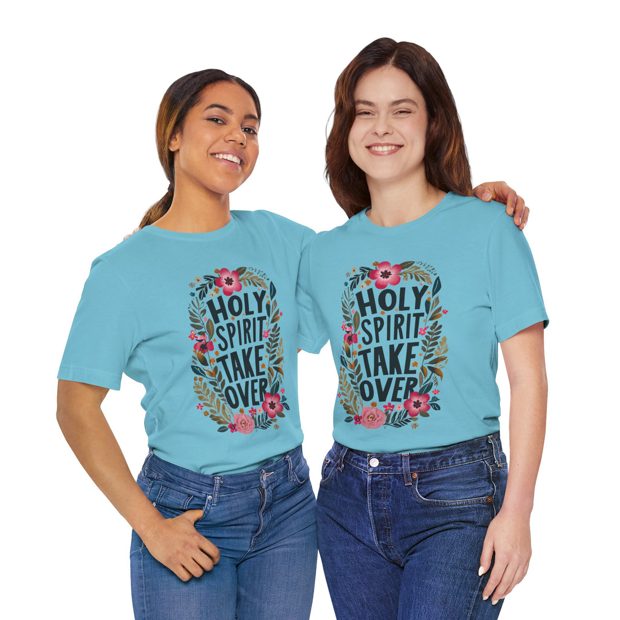 Floral Holy Spirit Take Over T-Shirt