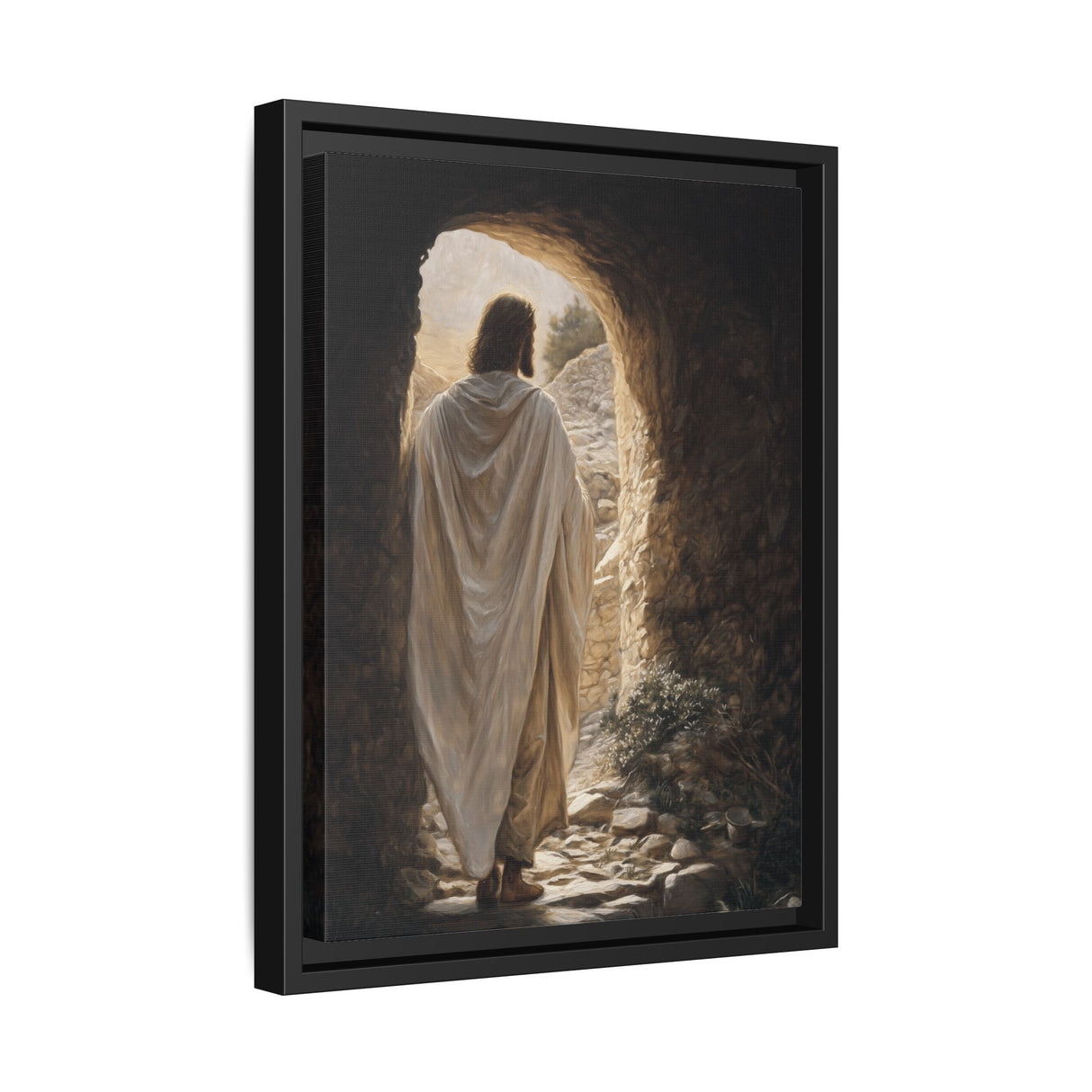 The Empty Tomb (Framed Canvas) - Victory Over Death