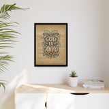 Timeless Wisdom - Proverbs & Psalms Framed Canvas