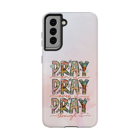 Pray On It Phone Case - A Daily Reminder of Faith