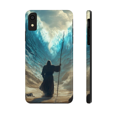 Moses Parting the Red Sea Phone Case - Deliverance Through Faith