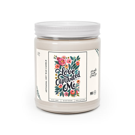 Love Captivated Me Artisanal Soy Wax Candle