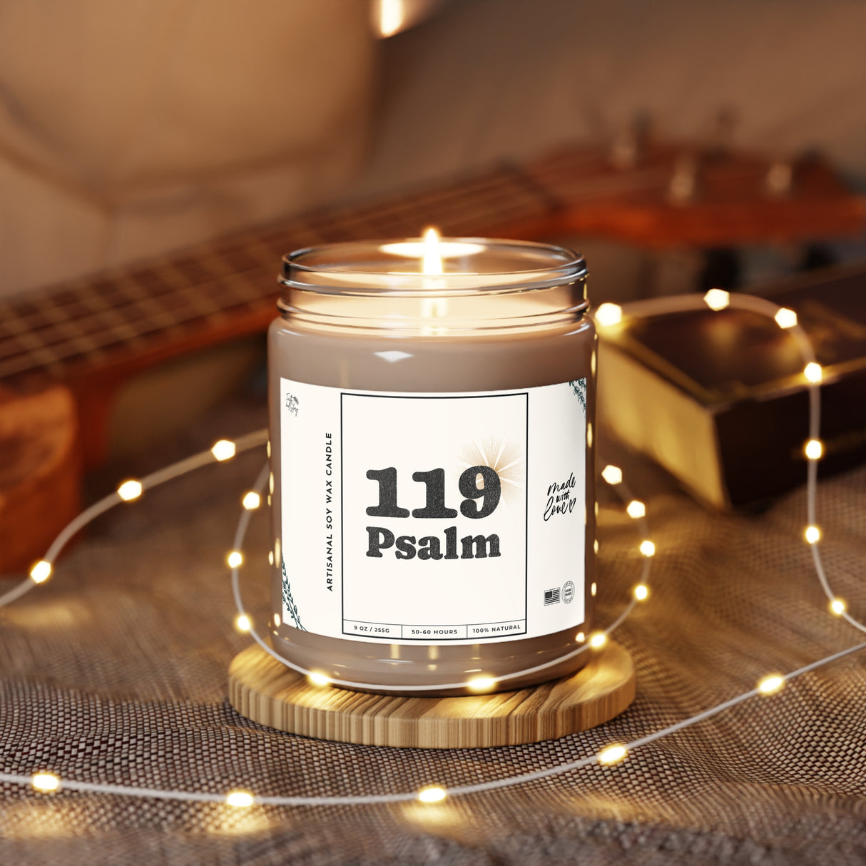 Psalm 119 Artisanal Candle