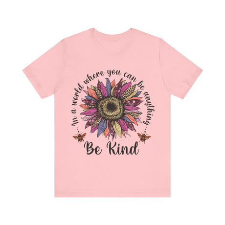 Be Kind Sunflower Motivational T-Shirt